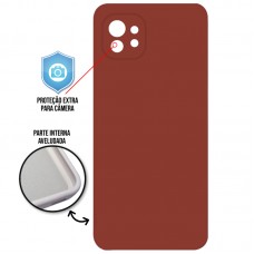 Capa para Xiaomi Mi 11 - Case Silicone Cover Protector Coral
